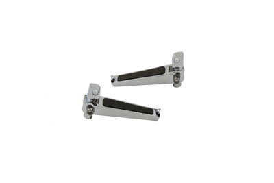 Wyatt Gatling Chrome Chopper Style Footpeg Set - 27-0981