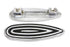 Wyatt Gatling Billet Footboard Set Chrome - 27-0994