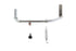 V-Twin Jiffy Kickstand Chrome - 27-0998