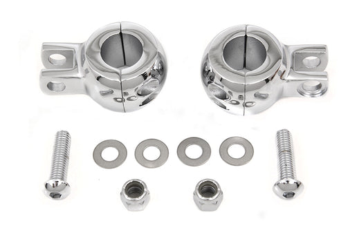 V-Twin Seat Shock Mount Clamp Set - 27-1008