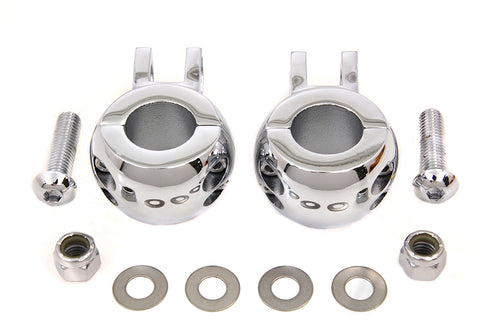 V-Twin Seat Shock Mount Clamp Set - 27-1008