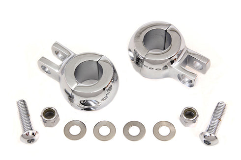 V-Twin Seat Shock Mount Clamp Set - 27-1008