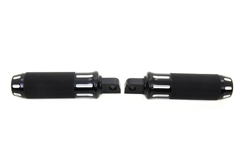 Wyatt Gatling Black Cobra Style Footpeg Set - 27-1009