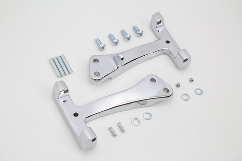 Wyatt Gatling Passenger Footboard Support Chrome - 27-1010