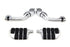 V-Twin Highway Bar Kit with Cats Paw Footpegs - 27-1013