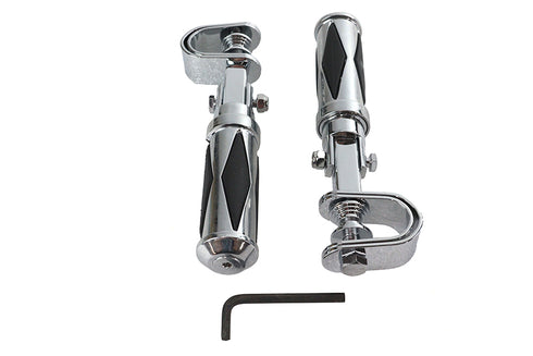 V-Twin Diamond Style Footpeg Set - 27-1018