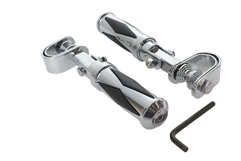 V-Twin Diamond Style Footpeg Set - 27-1018