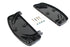 V-Twin Driver Black 'D' Shape Footboard Set - 27-1023