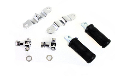 V-Twin Bates Clamp on Footpeg Set - 27-1044