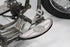V-Twin Half Moon Footboard Set Black - 27-1045