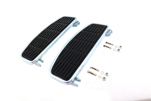 V-Twin 'D' Driver Footboard Set Zinc - 27-1048