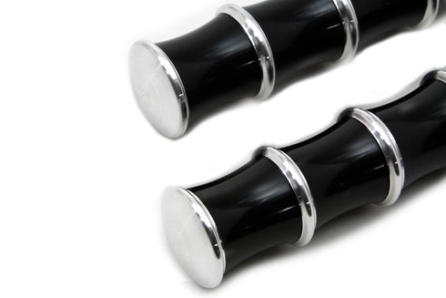 Wyatt Gatling Black Tribal Style Footpeg Set - 27-1061