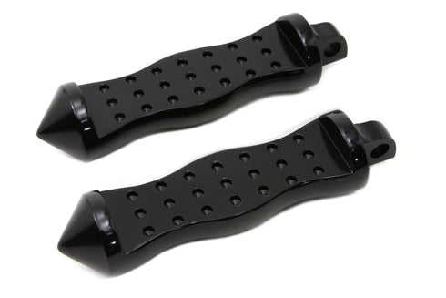 Wyatt Gatling Black Form Factor Footpeg Set Druid Style - 27-1062