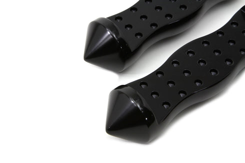 Wyatt Gatling Black Form Factor Footpeg Set Druid Style - 27-1062