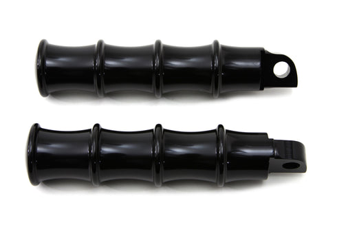 Wyatt Gatling Black Tribal Style Footpeg Set - 27-1066