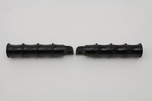Wyatt Gatling Black Tribal Style Footpeg Set - 27-1066
