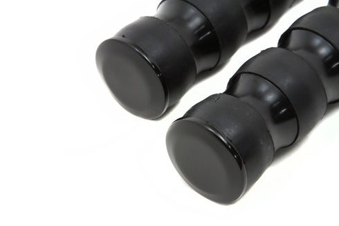 Wyatt Gatling Black Three Band Style Footpeg Set - 27-1074