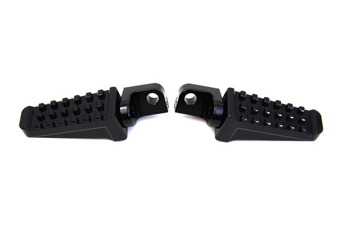 Wyatt Gatling Black Racer Style Footpeg Set - 27-1084