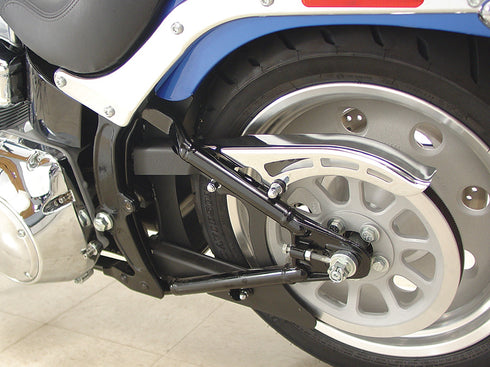 V-Twin Chrome Rear Belt Guard Upper - 27-1116