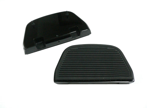 Wyatt Gatling Black Rear Ribbed Passenger Footboard Kit - 27-1124