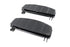 V-Twin 'D' Driver Footboard Set Black - 27-1136