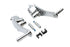 V-Twin Adjustable Auxiliary Passenger Footpeg Mount Set - 27-1187