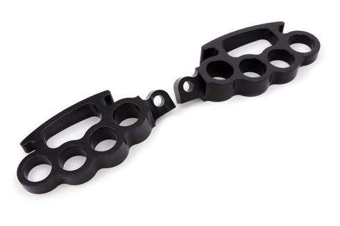 Wyatt Gatling Black Knuckle Footpeg Set - 27-1208