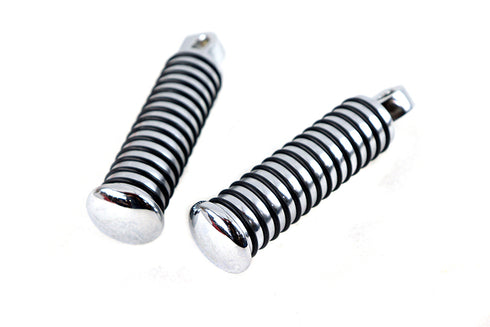 Wyatt Gatling O-Ring Style Footpeg Set Chrome - 27-1221