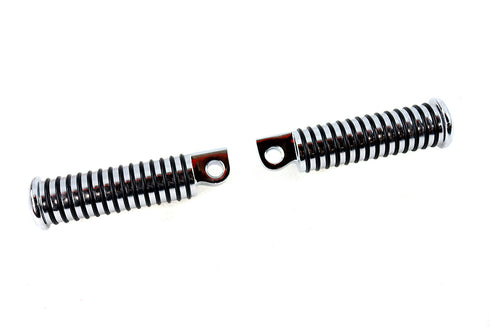 Wyatt Gatling O-Ring Style Footpeg Set Chrome - 27-1221