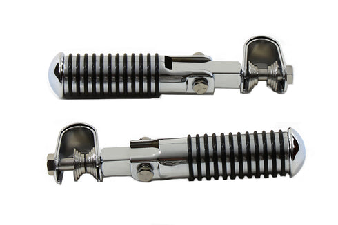 V-Twin O-Ring Style Footpeg Set Chrome - 27-1222
