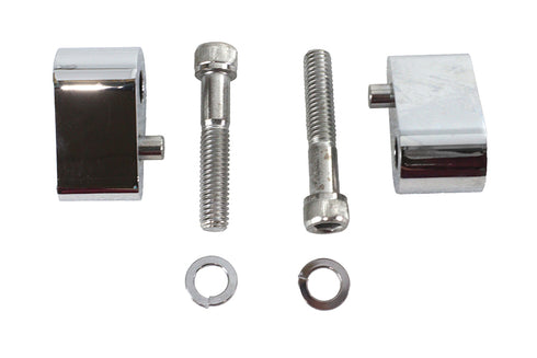 V-Twin Passenger Footboard Extension Spacer Chrome - 27-1235