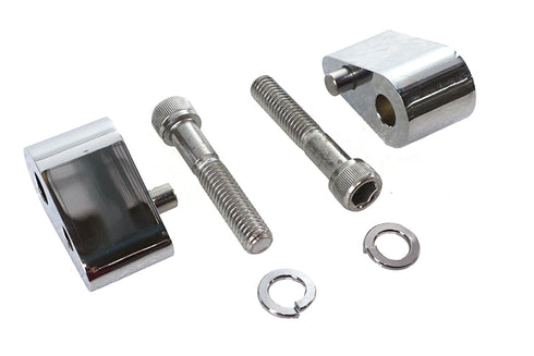 V-Twin Passenger Footboard Extension Spacer Chrome - 27-1235