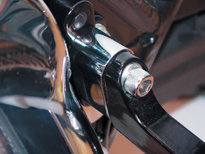 V-Twin Passenger Footboard Extension Spacer Chrome - 27-1235