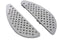 Wyatt Gatling Driver Chrome Half Moon Footboard Set - 27-1237