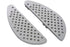 Wyatt Gatling Driver Chrome Half Moon Footboard Set - 27-1237