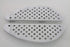 Wyatt Gatling Driver Chrome Half Moon Footboard Set - 27-1237