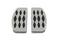 Wyatt Gatling Driver Footboard Set with Diamond Design - 27-1251