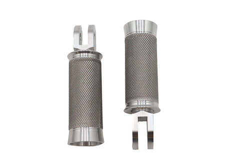 V-Twin M8 Speedster Driver Footpeg Set Polished - 27-1255