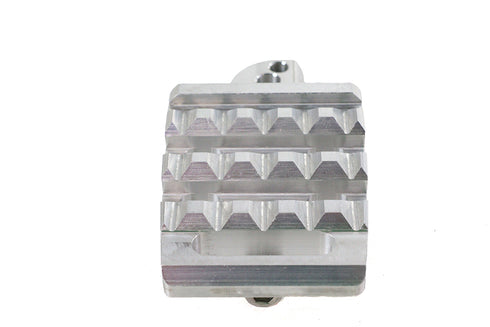 V-Twin Grate Passenger Footpeg Set Chrome - 27-1295