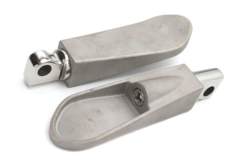 V-Twin Chrome Spoon Footpeg Set - 27-1416
