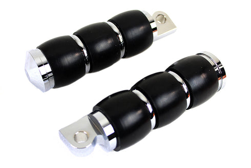 Wyatt Gatling Banded Style Soft Footpeg Set - 27-1432