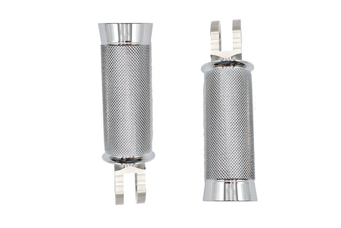 V-Twin M8 Speedster Driver Footpeg Set Chrome - 27-1447