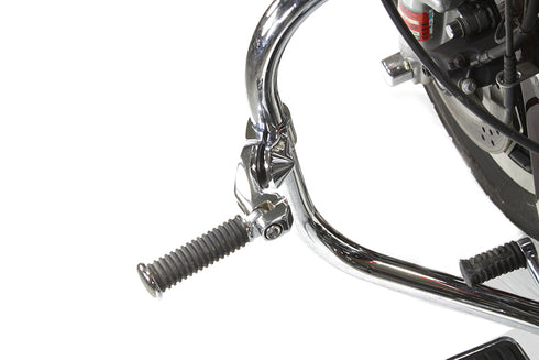 Wyatt Gatling Short Angled Footpeg Mount Kit Chrome - 27-1453