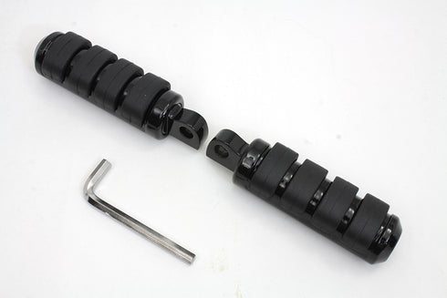 Wyatt Gatling Small Cats Paw Footpeg Set Black - 27-1457