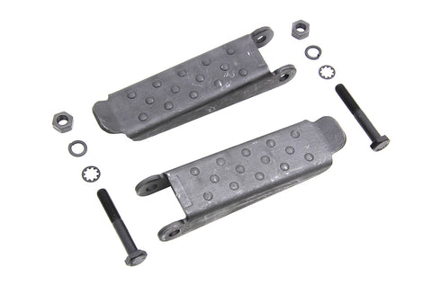 V-Twin Parkerized Combat Footpeg Set - 27-1461