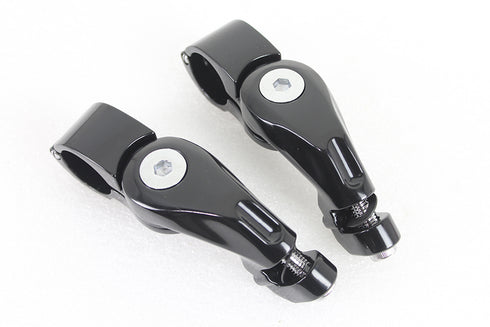 Wyatt Gatling Short Angled Footpeg Mount Kit Black - 27-1465