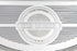 V-Twin Half Moon Footboard Set Chrome - 27-1535