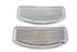 V-Twin Driver Footboard Set With Ribbed Design - 27-1545