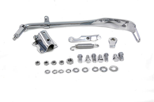 V-Twin Jiffy Kickstand Assembly Chrome - 27-1555