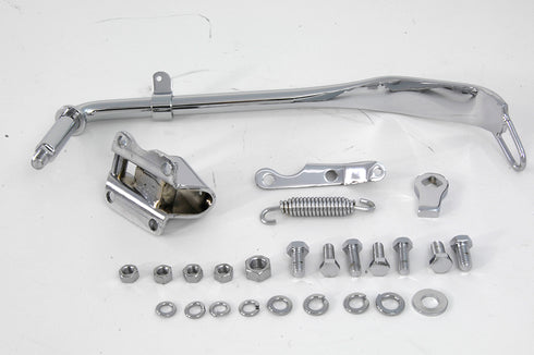 V-Twin Jiffy Kickstand Assembly Chrome - 27-1555